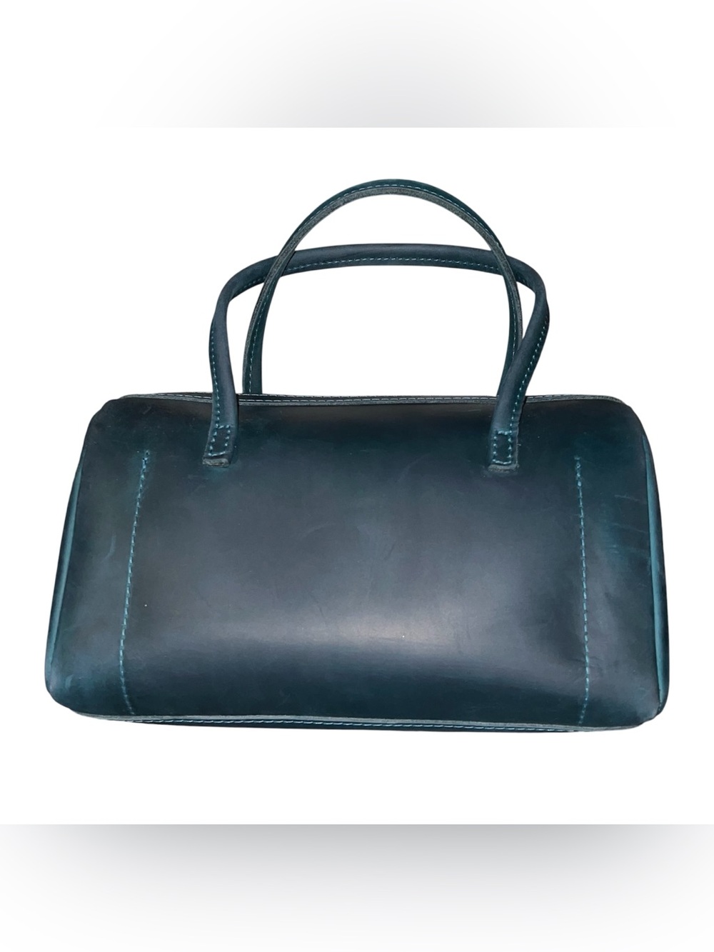 Portland Leather Westward Blue Oversized Sloan Bag - Picture 3 of 7